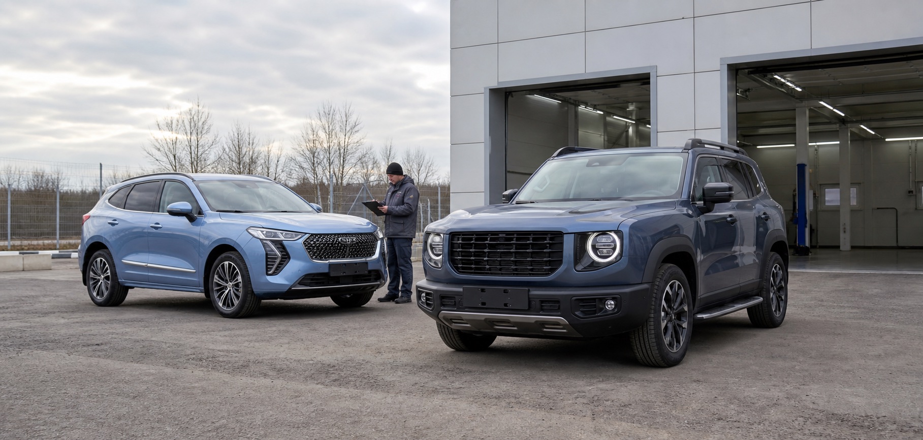 Иллюстративное изображение автомобилей Haval