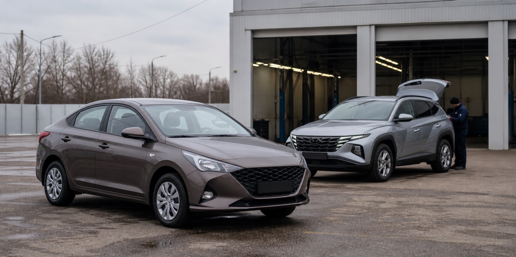 Иллюстративное изображение автомобилей Hyundai