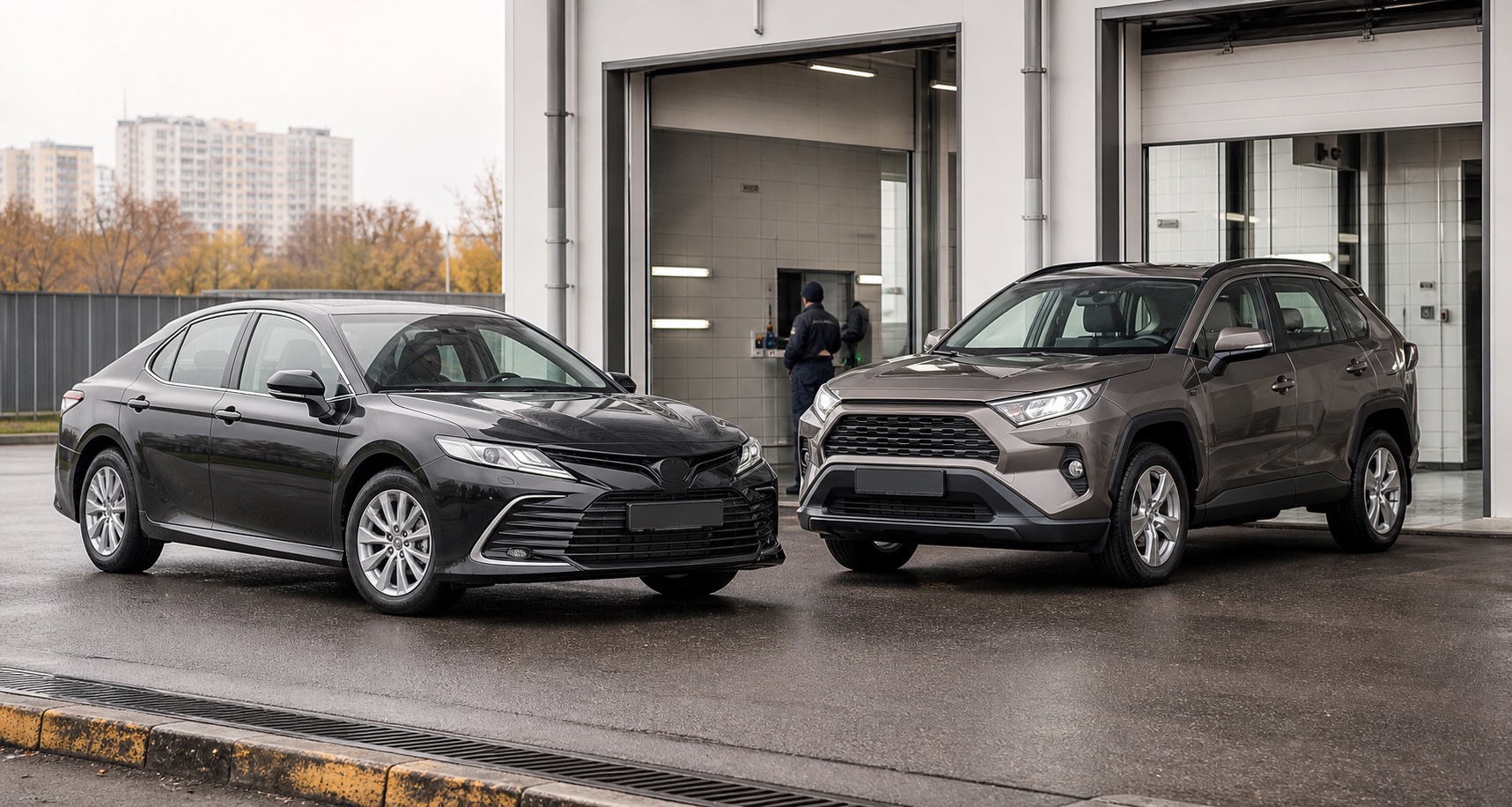 Иллюстративное изображение автомобилей Toyota