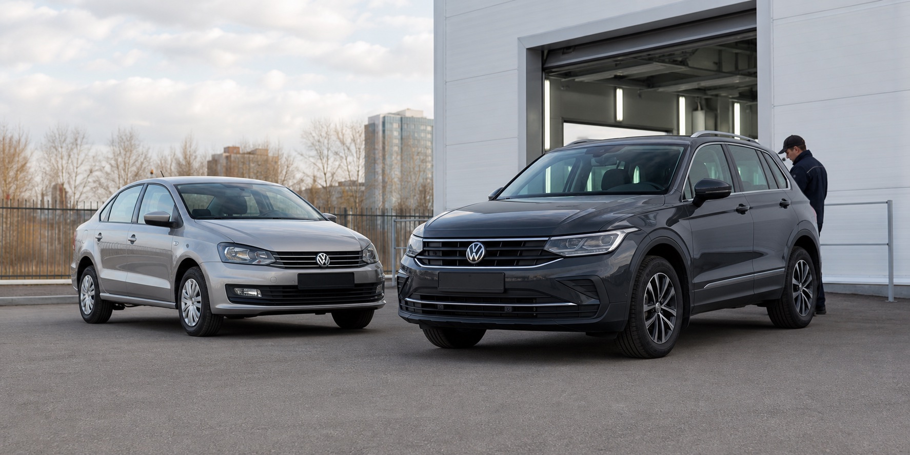 Иллюстративное изображение автомобилей Volkswagen