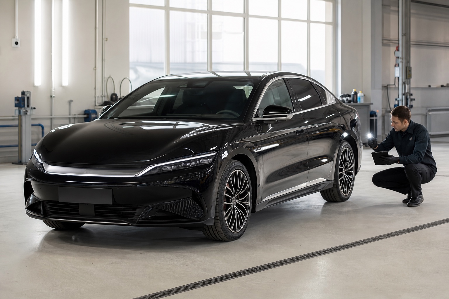 Иллюстративное изображение BYD Han