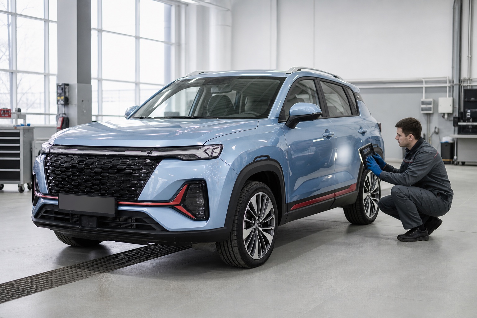 Иллюстративное изображение Changan CS35 Plus