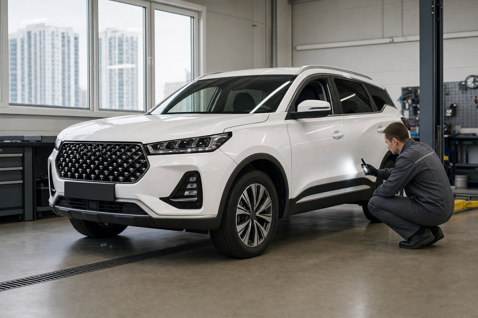 Иллюстративное изображение Chery Tiggo 7 Pro