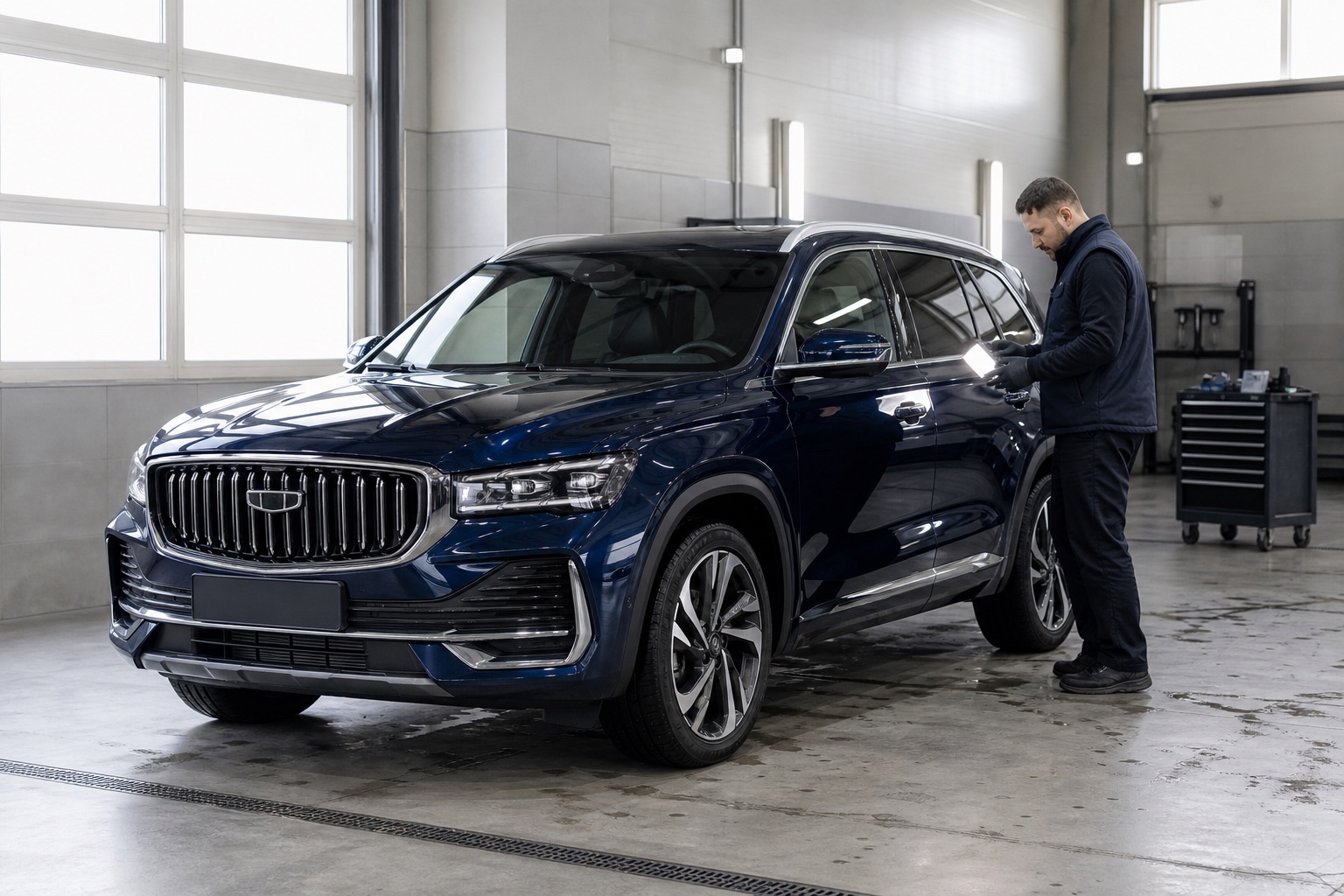 Иллюстративное изображение Geely Monjaro