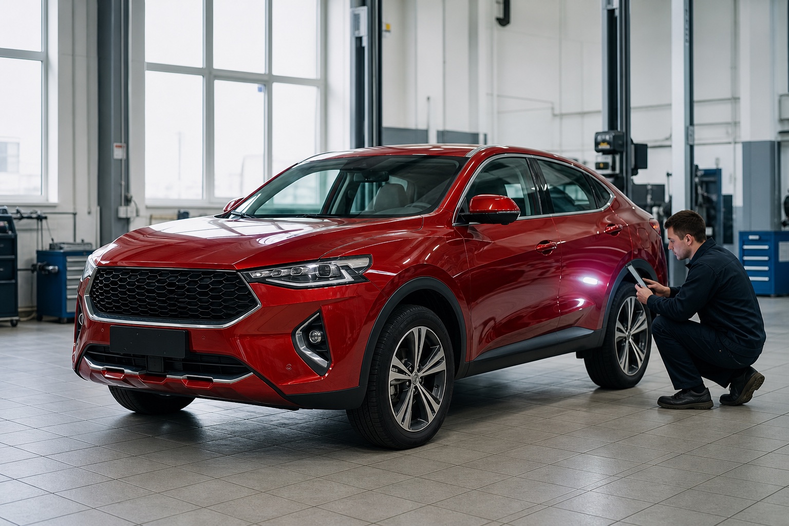 Иллюстративное изображение Haval F7