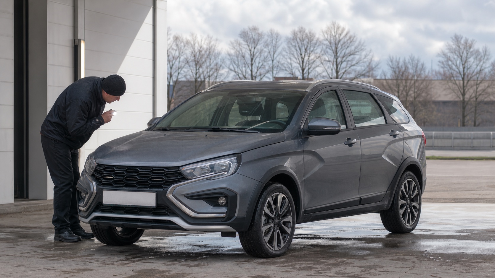 Иллюстративное изображение Lada Vesta