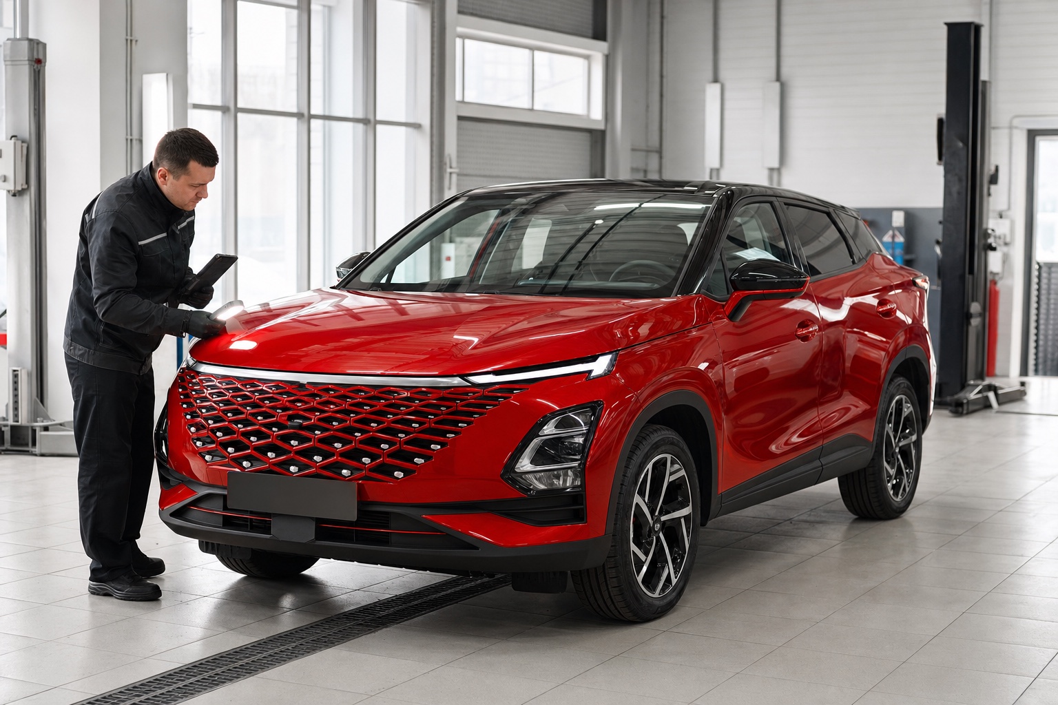 Иллюстративное изображение Omoda C5