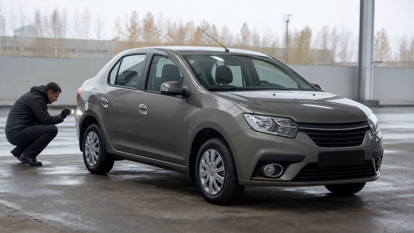 Иллюстративное изображение Renault Logan