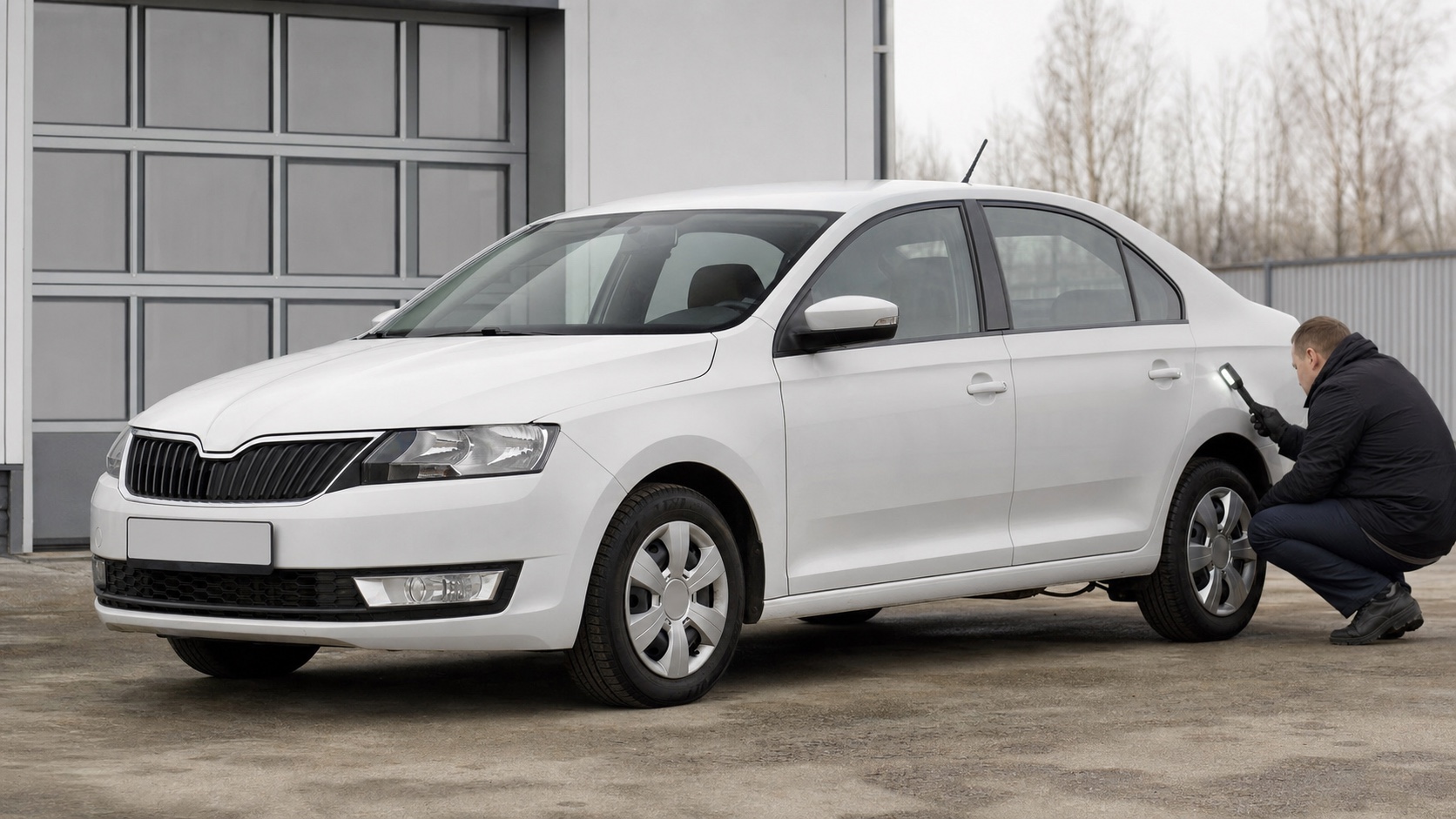 Иллюстративное изображение Skoda Rapid